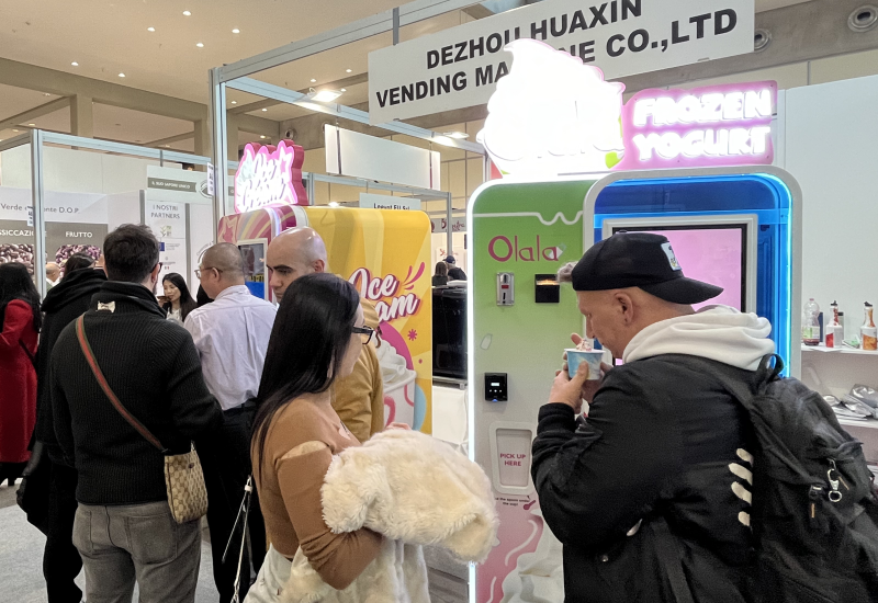 揭秘商用冰淇淋自動售賣機如何工作的？