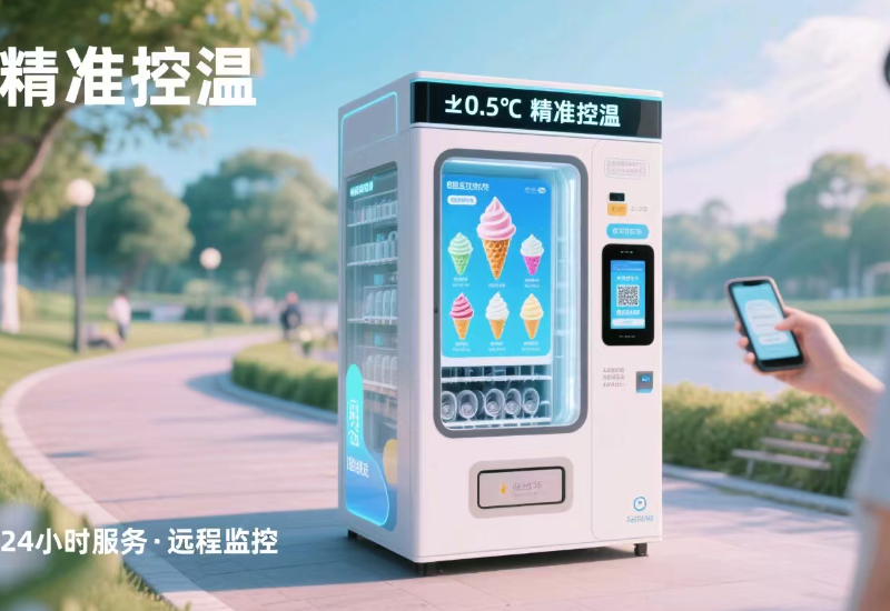 無人冰淇淋售貨機(jī)逐步普及重塑了消費(fèi)生態(tài)與行業(yè)格局