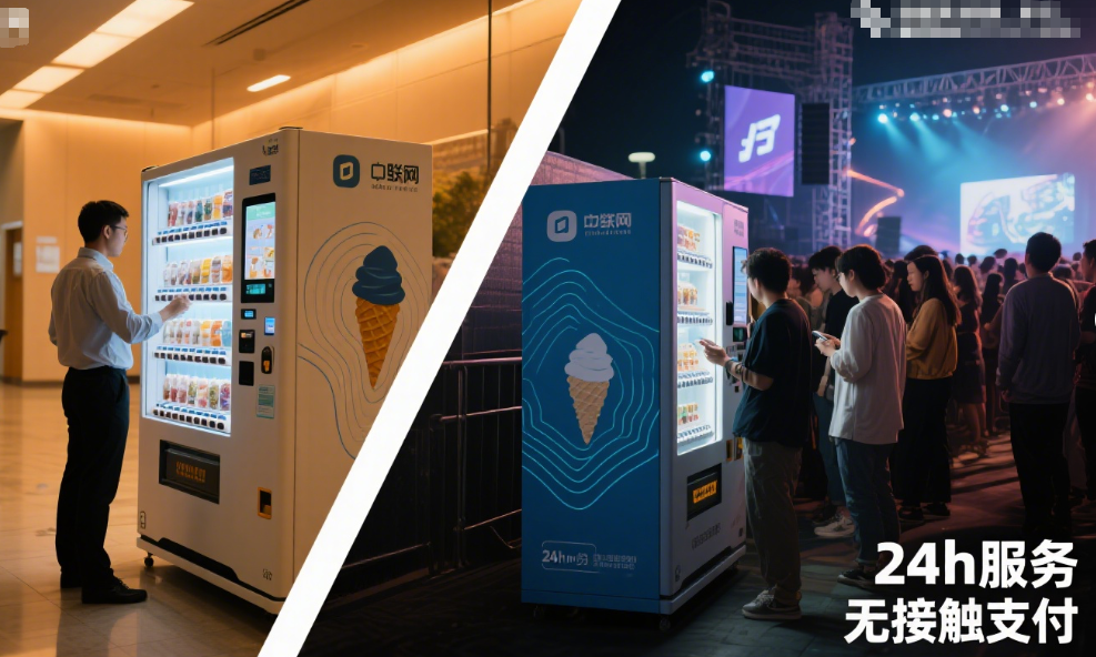 現(xiàn)代新零售解決方案冰淇淋自動(dòng)售貨機(jī)消費(fèi)體驗(yàn)