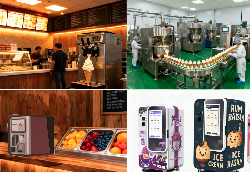 冰淇淋機(jī)的類型、供應(yīng)商及選購技巧
