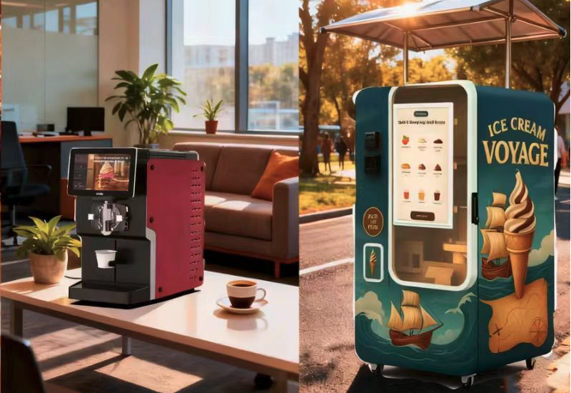 軟冰淇淋自動(dòng)售賣(mài)機(jī)的安裝指南