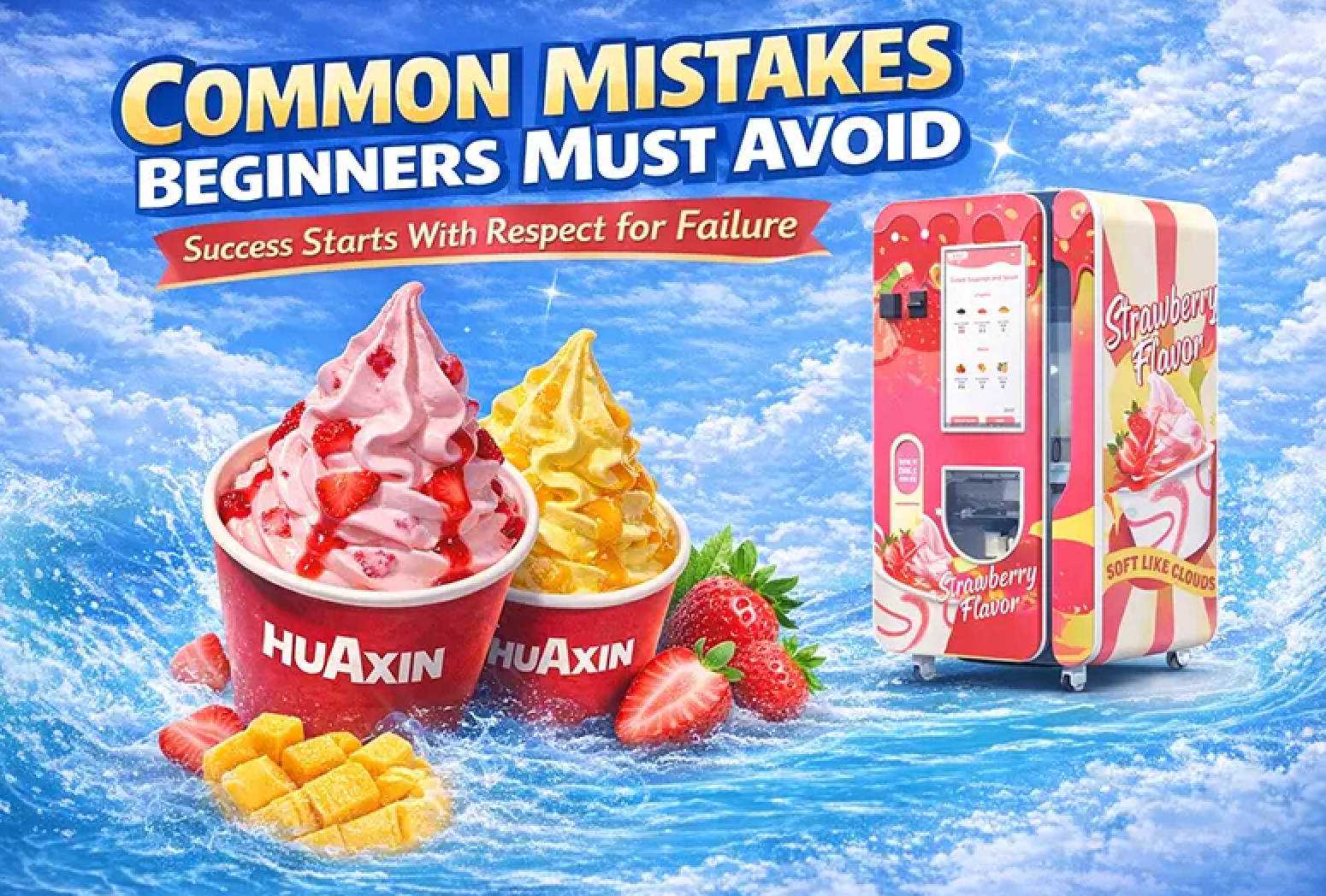 新手冰淇淋自動(dòng)販賣機(jī)運(yùn)營(yíng)商必須避免的常見錯(cuò)誤