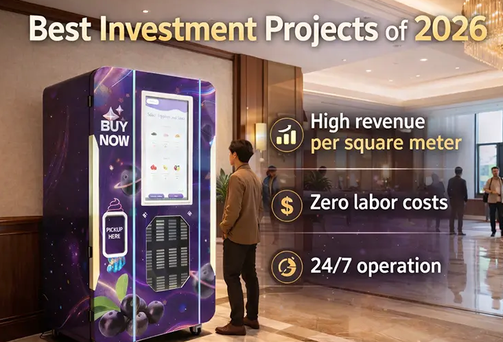 為什么軟冰淇淋售賣機(jī)是2026年商場(chǎng)投資回報(bào)率最高的資產(chǎn)
