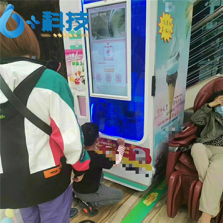 六加科技自動冰淇淋機加盟招商,多種口味可選