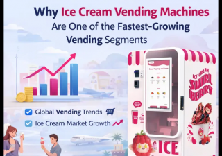 為什么冰淇淋自動售貨機是增長最快的自動售貨機領(lǐng)域之一