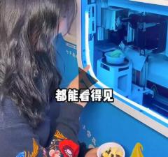 【抖音網(wǎng)紅】最近很火的diy芝士冰激淋，在大壽光也讓我偶遇到了